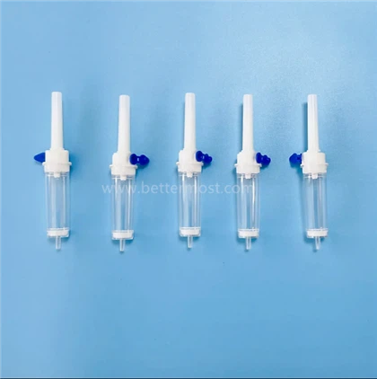 Câmara de gotejamento de ventilação de ar componentes médicos